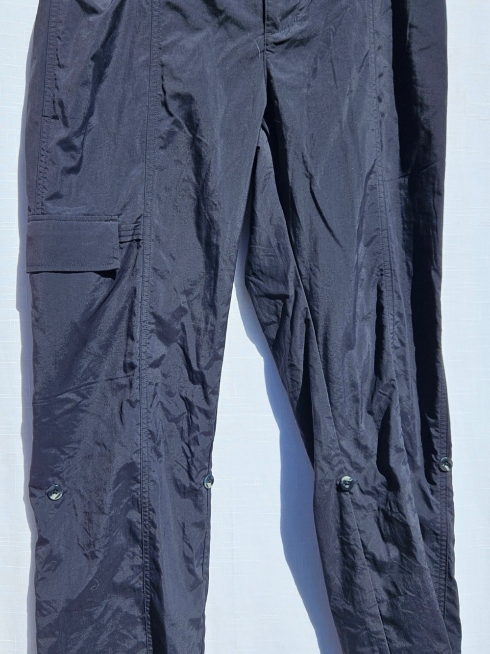 TravelSmith Black Women's Cargo Pants - Utility Pocket Detail Sz 6 NWT